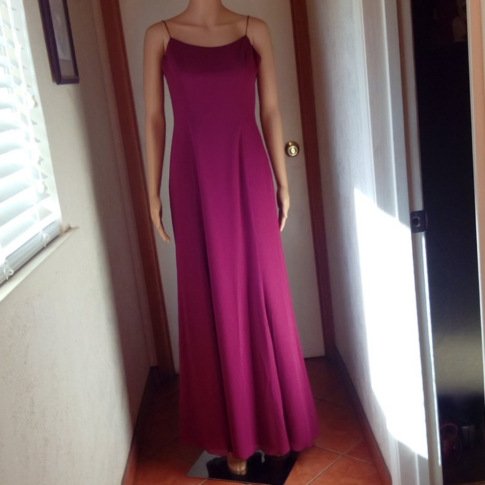 Vintage Burgundy Formal dress
